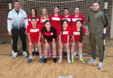 Прво место за девојчице на Окружном такмичењу у футсалу